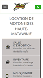 Mobile Screenshot of locationhautematawinie.com